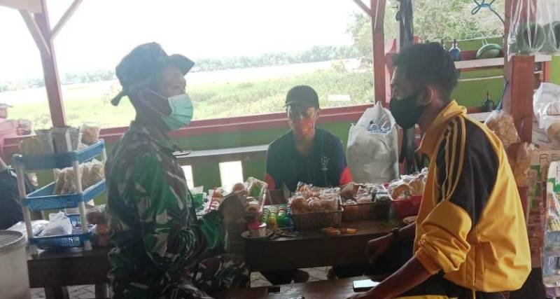 Rutin, Satgas TMMD Kodim Bojonegoro Gelar Komsos