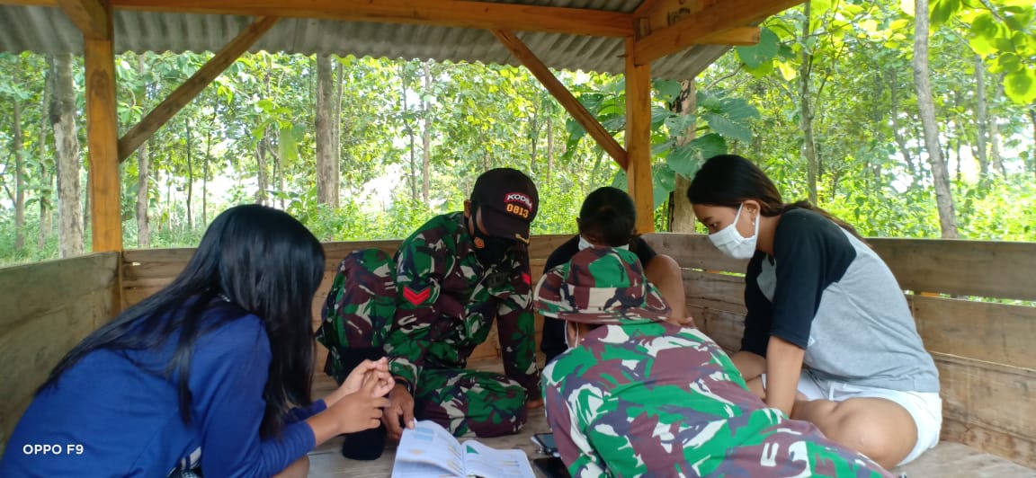 Upaya Satgas TMMD Kodim Bojonegoro Tingkatkan Mutu Generasi Muda