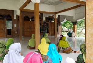 Satgas TMMD Kodim Bojonegoro Memotivasi Jamaah Pengajian