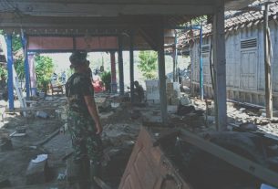 Progam Aladin, Satgas TMMD Kodim Bojonegoro Renovasi Rumah Warga