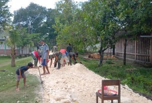 Begini Harapan Masyarakat, Adanya Perbaikan Jalan Program TMMD Kodim Bojonegoro