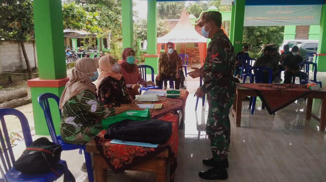 Untuk Kesuksesan Program TMMD Kodim Bojonegoro, Dinas P3AKB Koordinasi Dengan Pemdes Jatimulyo