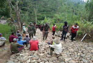 Lebih Dekat Dengan Warga, Ini Yang Dilakukan Dansatgas TMMD Reguler Ke-110 Kodim 0728/Wonogiri