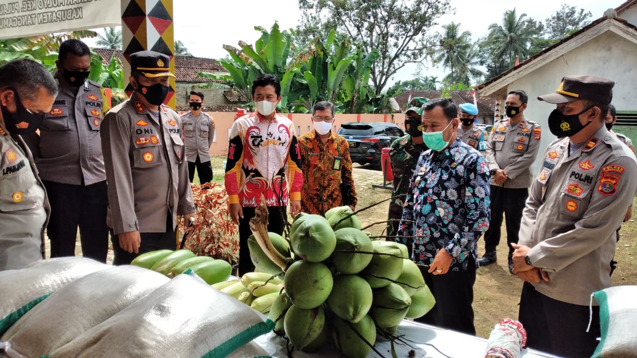 Kapolres Tanggamus Resmikan KTN Tingkat Kecamatan Pulau Panggung