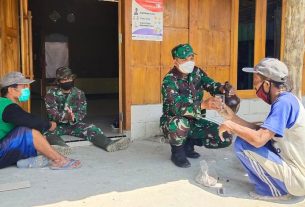 TMMD Kodim Bojonegoro, Arti Kemanunggalan TNI-Rakyat Bagi Seorang Mat Ali