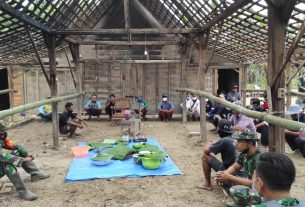 TMMD Kodim Bojonegoro, Sudaryanto Adakan Selamatan