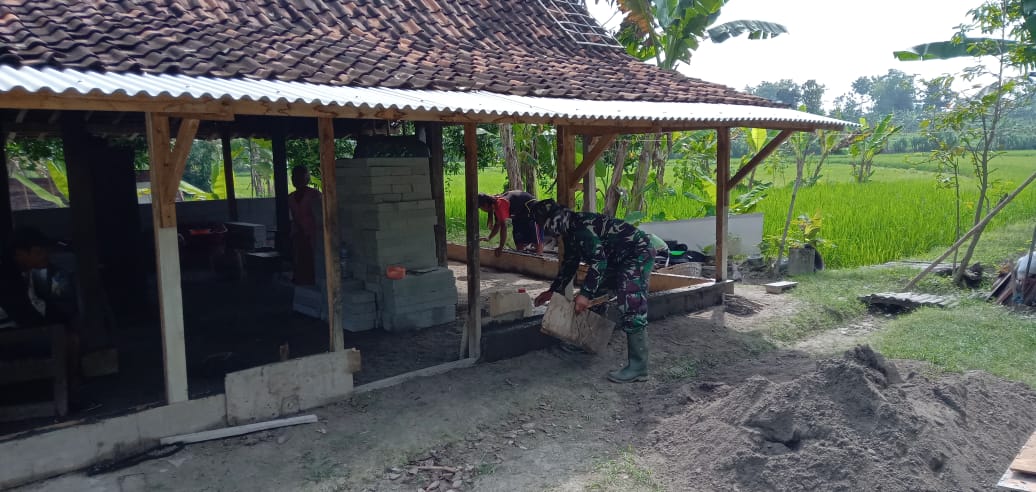 TMMD Kodim Bojonegoro, Renovasi 20 Unit RTLH Program Aladin