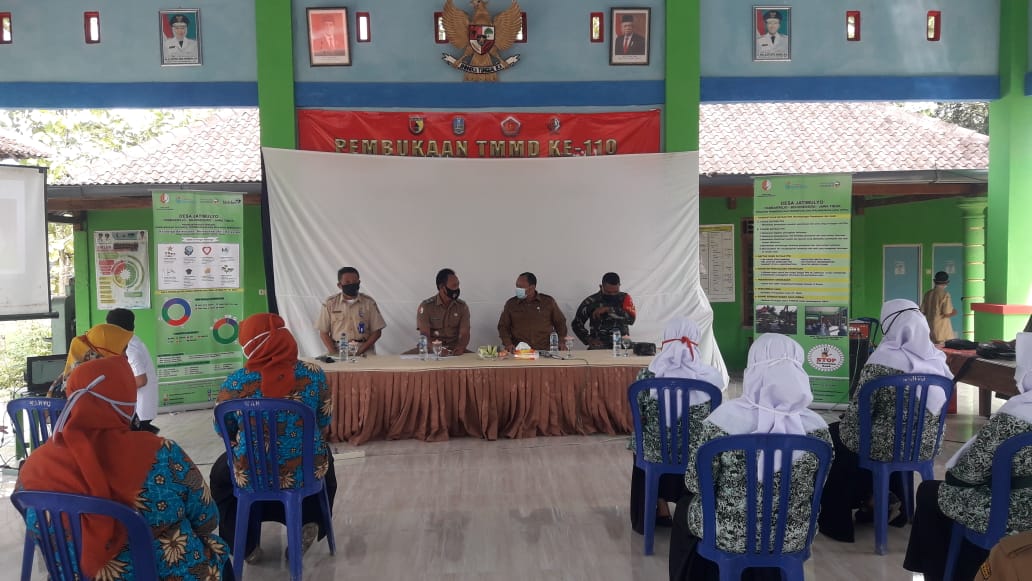 Dilokasi TMMD Kodim Bojonegoro Ada Sosialisasi Keluarga Berencana