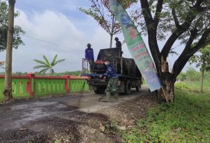 TMMD Kodim Bojonegoro, Proses Pengaspalan Jalan Ngrancang Terus Berlanjut