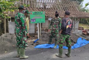 Agar Pekerjaan Lancar, Satgas TMMD Kodim Bojonegoro Atur Strategi