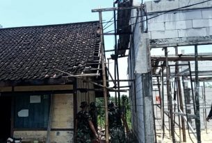 Pembangunan Gedung Sekolah Program TMMD Bojonegoro, Ini Harapan Para Guru