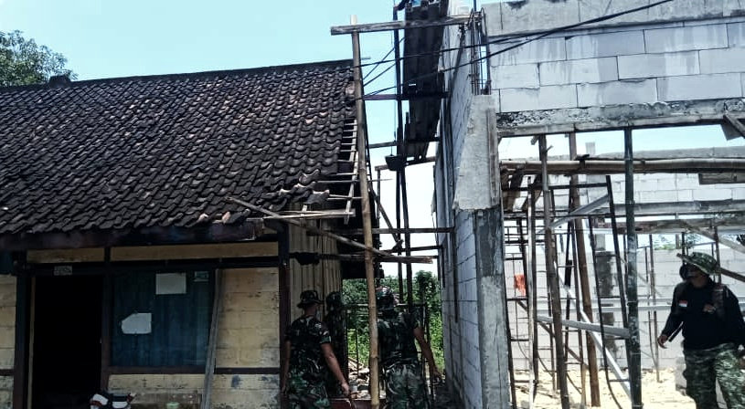 Pembangunan Gedung Sekolah Program TMMD Bojonegoro, Ini Harapan Para Guru