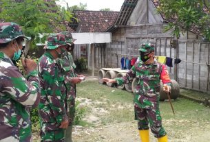 Harapan Dansatgas Kodim Bojonegoro Saat Tinjau Lokasi TMMD Di Tambakrejo