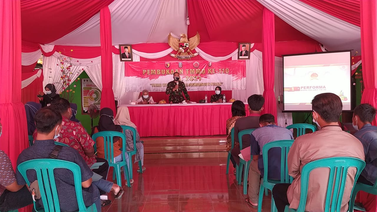TMMD Tambakrejo, Kodim Bojonegoro Sosialisasi Tentang Rekruitmen TNI