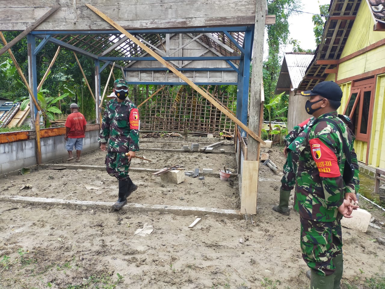 Dansatgas TMMD Bojonegoro, Kunjungi Bedah Rumah Program Aladin