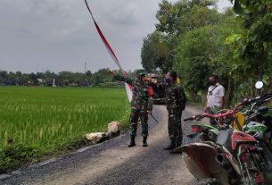 Pembangunan Irigasi Program TMMD Kodim Bojonegoro, Majukan Sektor Pertanian