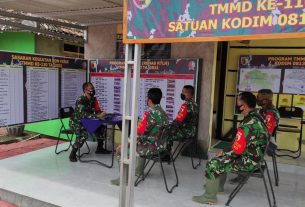 Optimalkan Kinerja, Dansatgas TMMD Kodim Bojonegoro Briefing Satuan Tugas