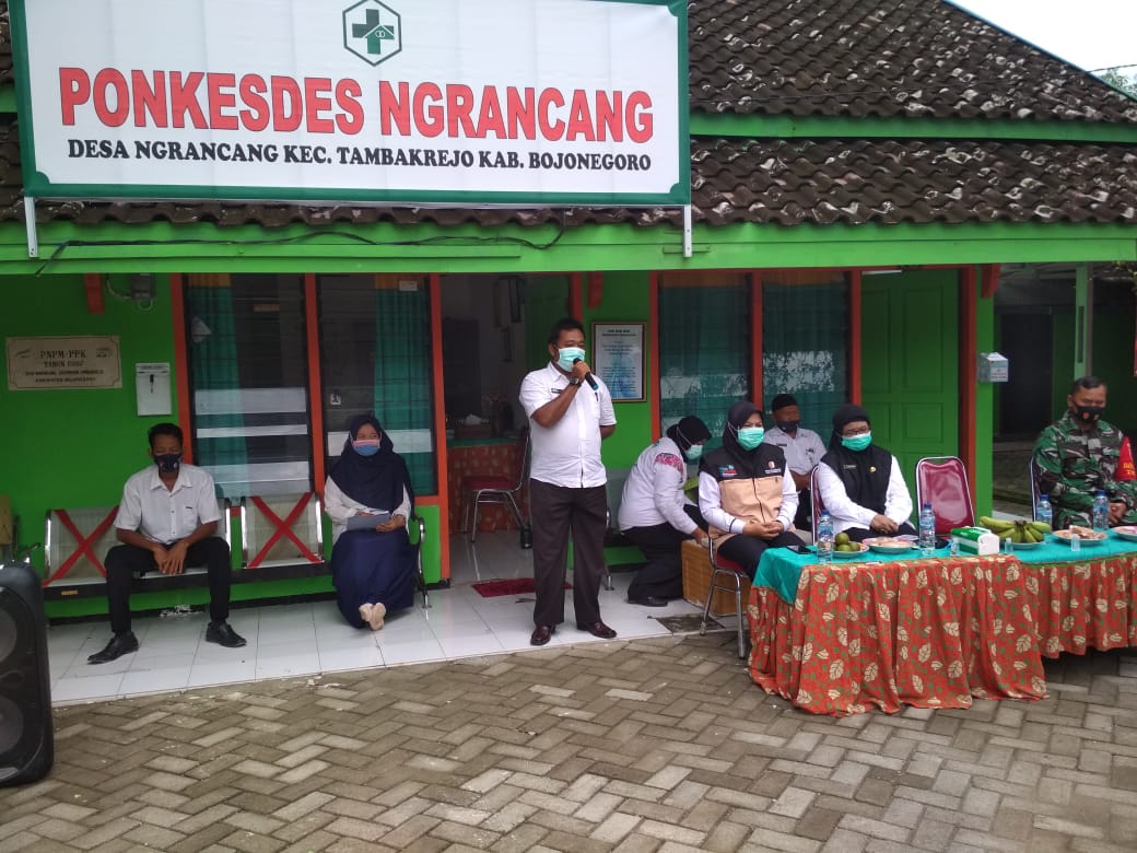 Kades Ngrancang, Apresiasi Satuan Tugas TMMD Bojonegoro