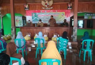 TMMD Tambakrejo, Dinas Sosial Bojonegoro Dukung Program TMMD