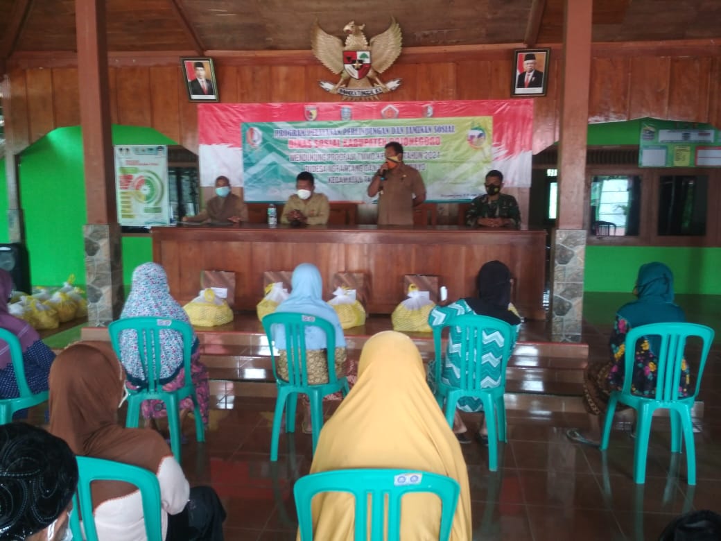 TMMD Tambakrejo, Dinas Sosial Bojonegoro Dukung Program TMMD
