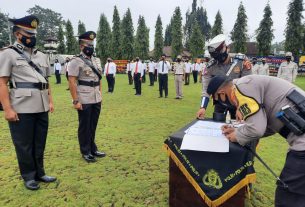 AKP Dyvia Ardianto, S.I.K. Resmi Jabat Kasat Intelkam Polres Lampung Utara