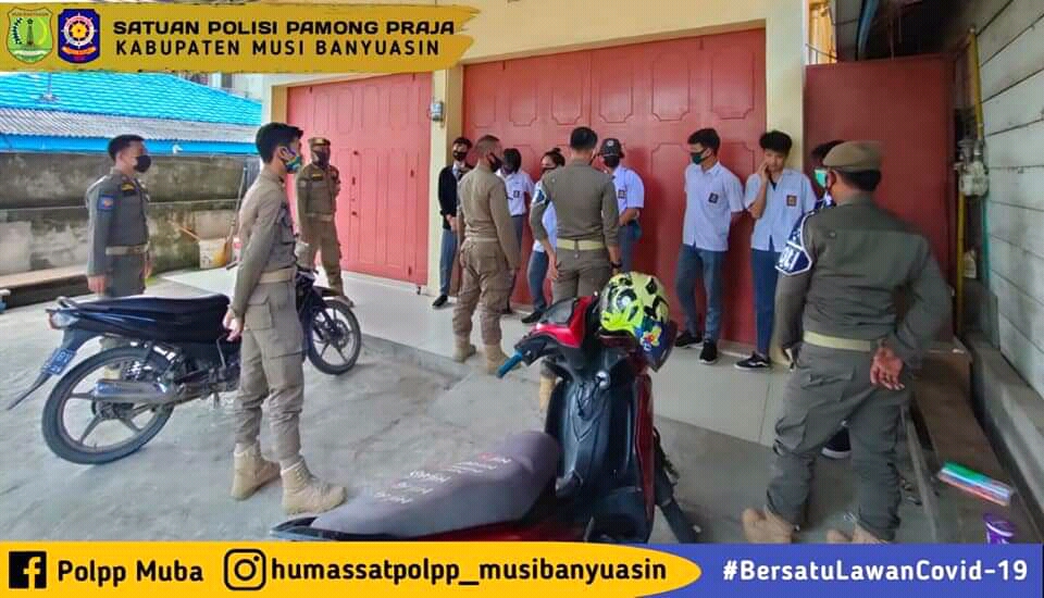 Atas Laporan Warga Satpol PP Muba Patroli di StableBerkuda