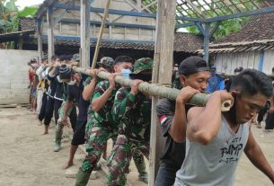 Inilah Budaya Gotong-Royong Pada Pelaksanaan Program TMMD Bojonegoro