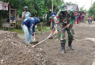 Wakil Ketua DPRD Bojonegoro Dukung Program TMMD 110 Tambakrejo