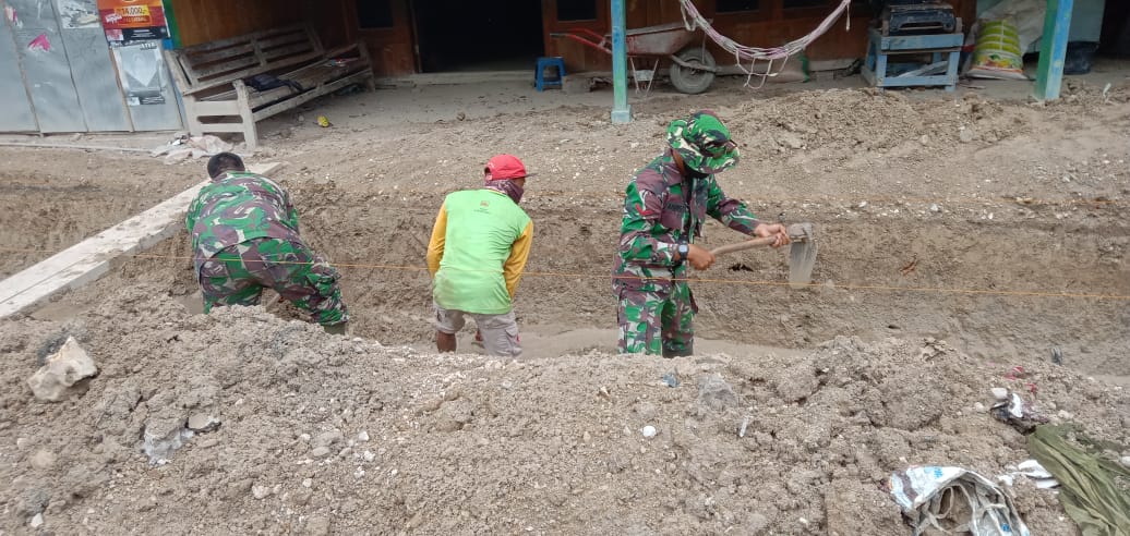 TMMD Bojonegoro, Inilah Kemajuan Pembangunan Drainase Jatimulyo