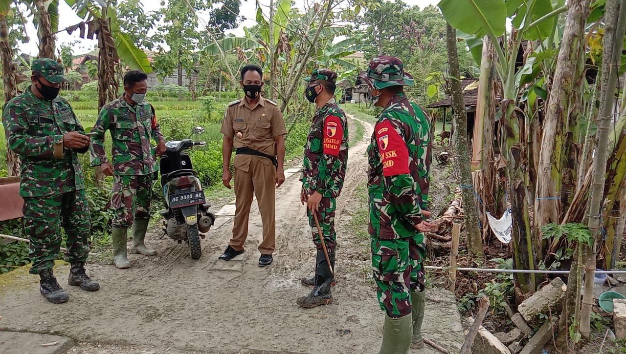 Pembangunan Drainase TMMD Bojonegoro Di Nglambangan, Ini Kata Kades Jatimulyo