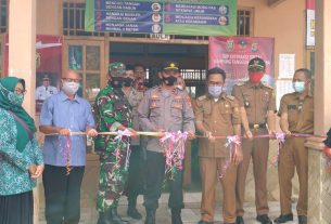 Sertu When Shen menghadiri acara Launching Kampung Tangguh Nusantara