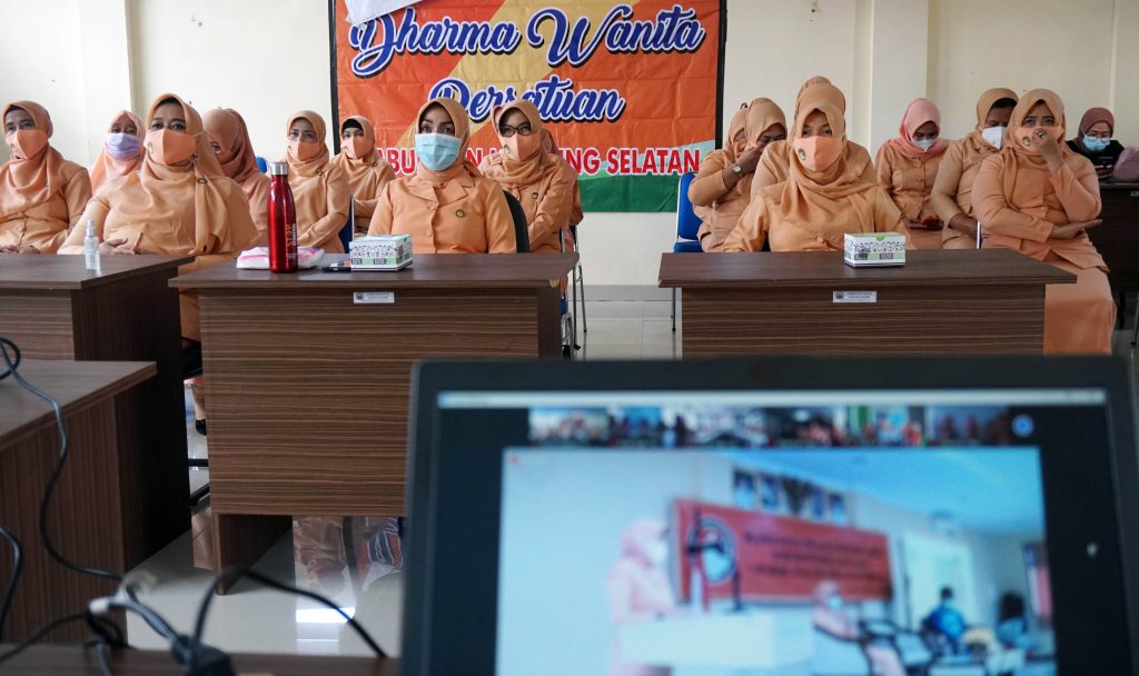 DWP Lampung Selatan Mengikuti Seminar Pendidikan Keluarga