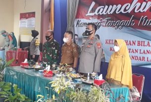Kapten Inf Bunyamin hadiri acara Launching Kampung Tangguh Nusantara
