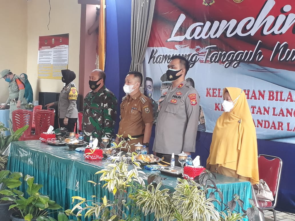 Kapten Inf Bunyamin hadiri acara Launching Kampung Tangguh Nusantara