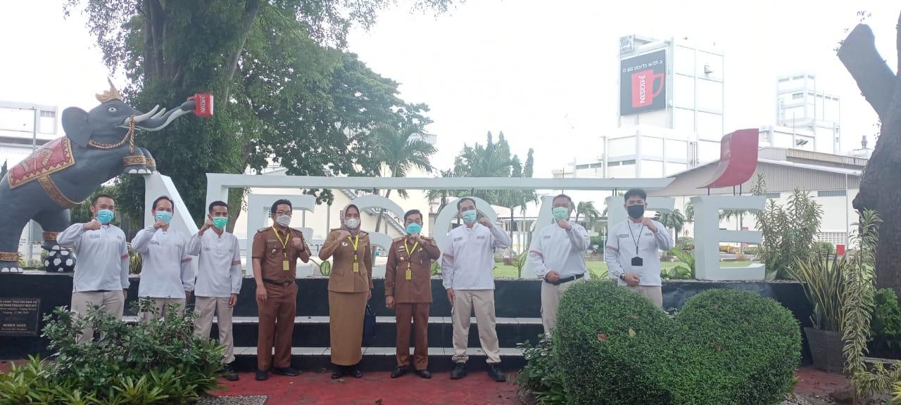 Tindaklanjuti Arahan Gubernur, Kadis Perkebunan Provinsi Lampung Lakukan Kunker Ke PT Nestle