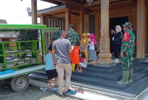 Dansatgas TMMD Bojonegoro Kunjungi SI MOKOS Di Jatimulyo Tambakrejo