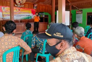 BPBD Bojonegoro, Ajak Masyarakat Sasaran TMMD Siapkan Manajemen Kebencanaan