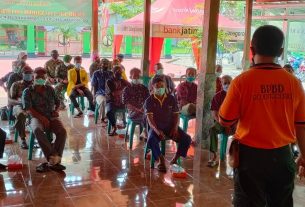 Pelatihan Kebencanaan, Masyarakat Sasaran TMMD Bojonegoro Siap Jadi Relawan