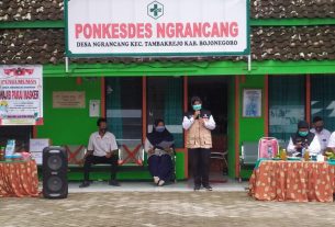 TMMD Bojonegoro, Tim Kesehatan Jelaskan Manfaat Toga