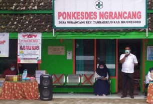 Petugas Poskesdes Apresiasi Bantuan Paket Toga TMMD Bojonegoro