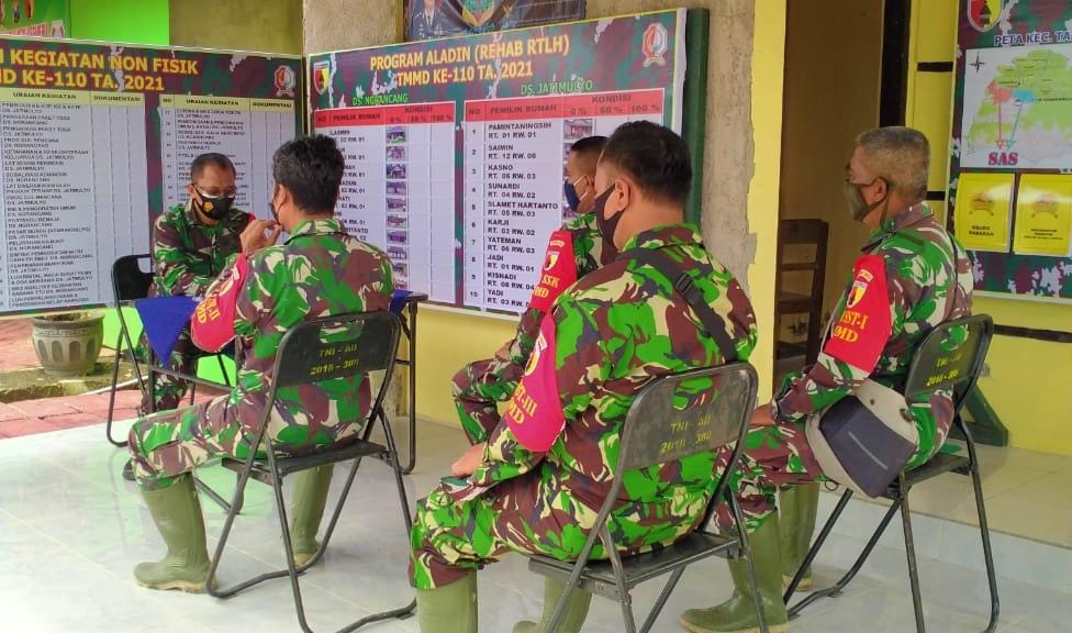 Tri Matra Angkatan, Kompak Laksanakan Program TMMD 110 Bojonegoro