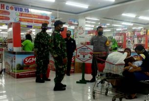 Petugas Sambangi Galaxy Himbau Warga Taati Program PPKM Skala Mikro