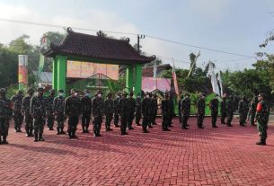 TMMD Bojonegoro, Satuan Tugas Laksanakan Apel Bersama