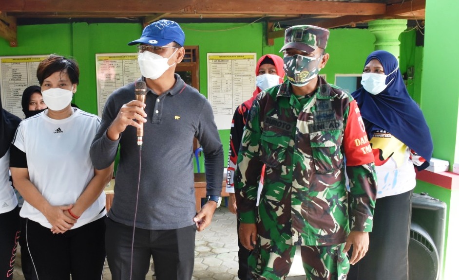 TMMD Tambakrejo, Berikut Penjelasan Kepala Dispora Bojonegoro Akan Manfaat Senam Kebugaran