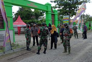 Pemdes Jatimulyo Sambut Kunjungan Dansatgas TMMD Bojonegoro