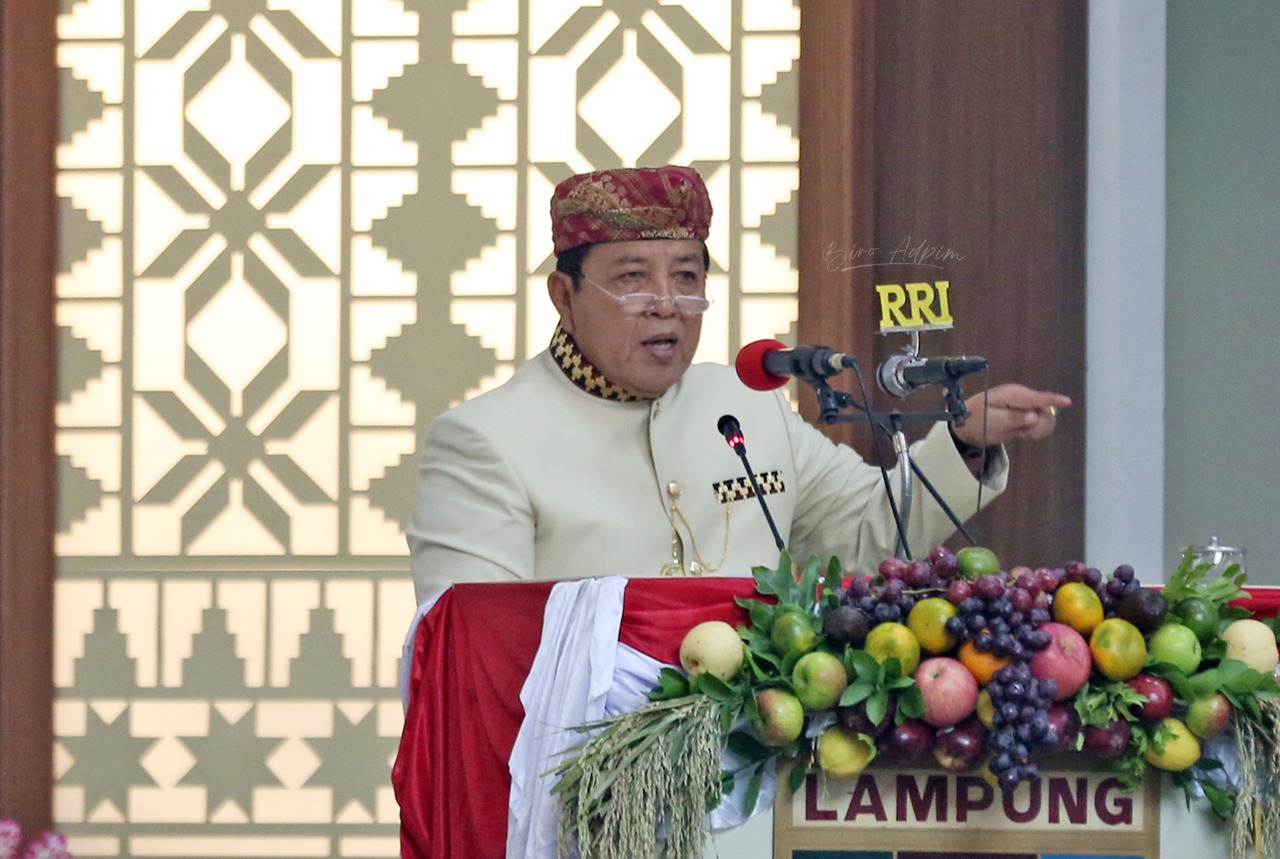 Paripurna Istimewa HUT Lampung ke-57, Gubernur Arinal Kobarkan Semangat Pemulihan Ekonomi Daerah Menuju Rakyat Lampung BerjayaParipurna Istimewa HUT Lampung ke-57, Gubernur Arinal Kobarkan Semangat Pemulihan Ekonomi Daerah Menuju Rakyat Lampung Berjaya
