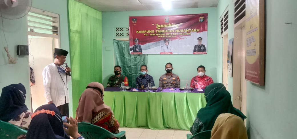 Serda Frendi Hadiri Launching KTN Kecamatan Kedaton
