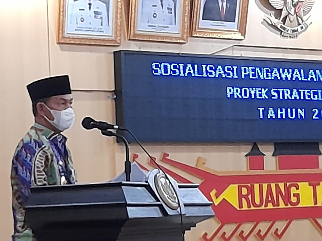 Bupati Lanpura dukung Kejati Lampung Kawal Progran PTSL