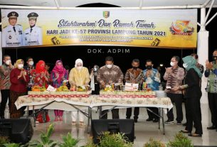Ramah Tamah HUT Lampung ke-57, Gubernur Arinal Ajak Bupati/Walikota Tingkatkan Program Pelayanan ke Masyarakat Desa
