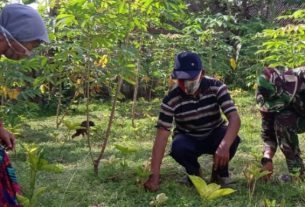 Gali Potensi Lokal, Satgas TMMD Bojonegoro Sambangi Pengusaha Porang